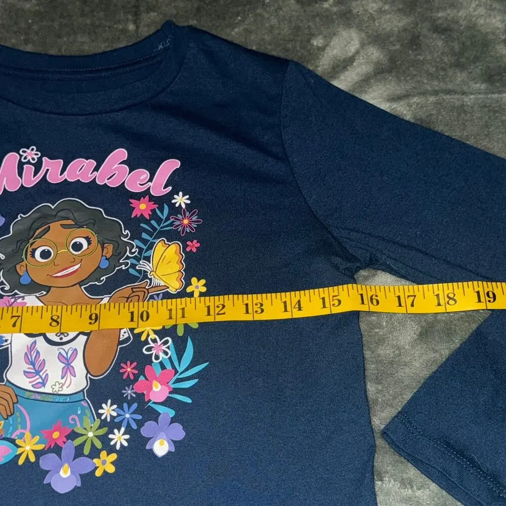 Disney Encanto Mirabel‎ Long Sleeve T-Shirt Child Girl's Size XL 14 Gently Used